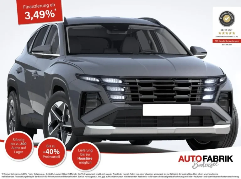 Hyundai TUCSON 1.6 T-GDI DCT – Frontansicht