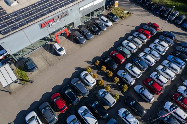 Autofabrik Bodensee Luftaufnahme