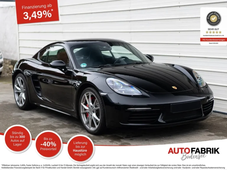 Porsche 718 Cayman Cayman 718 S – Frontansicht