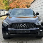 Infiniti QX70 3.7 V6 Navi – Heckansicht (3)