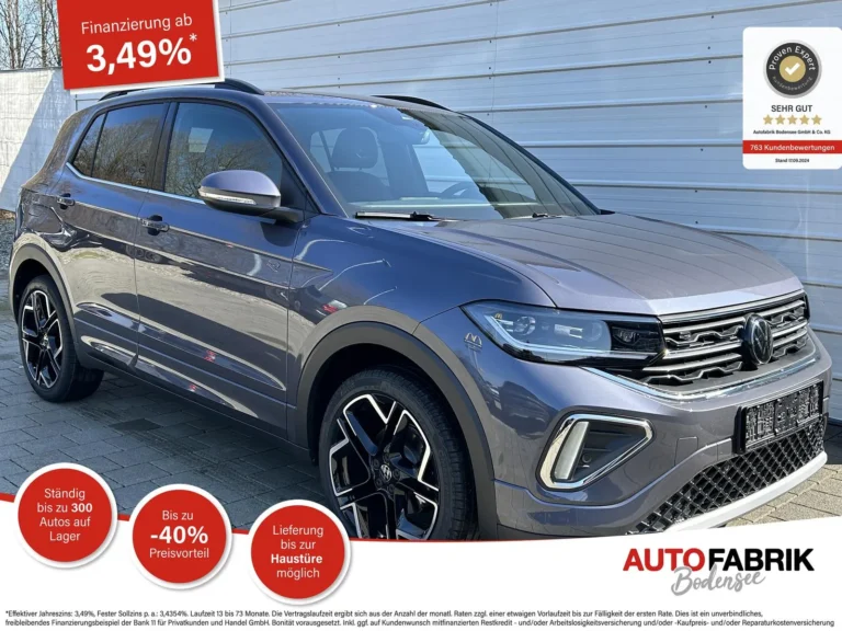 VW T-Cross R-Line 1.5 TSI – Frontansicht