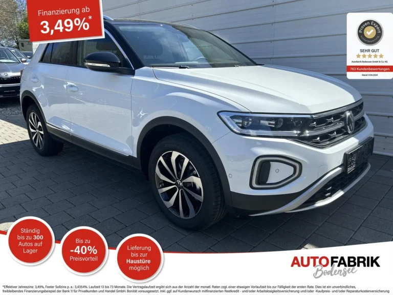 VW T-Roc Style 1.5 TSI – Frontansicht