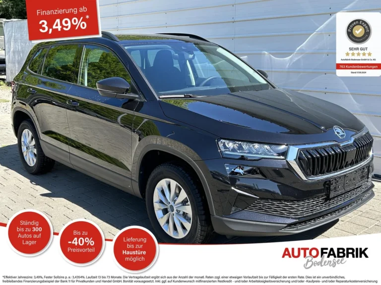 Skoda Karoq Selection 1.5 TSI – Frontansicht