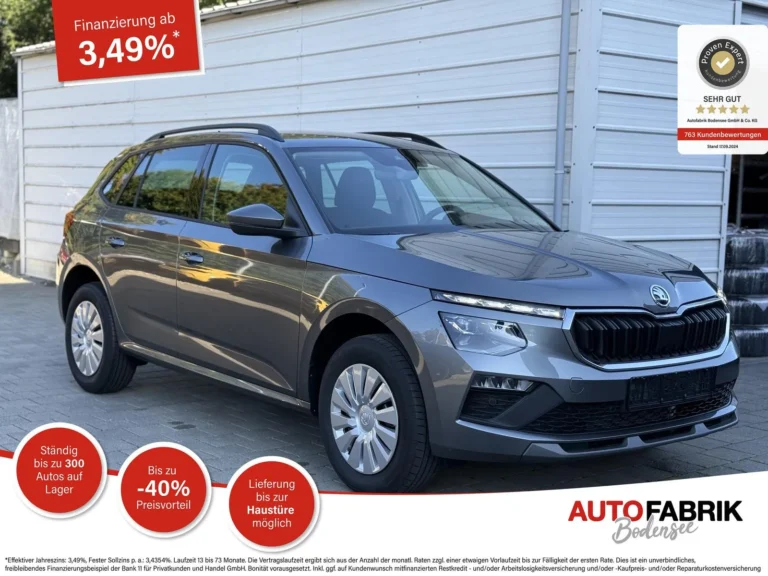 Skoda Kamiq Selection 1.5 TSI – Frontansicht