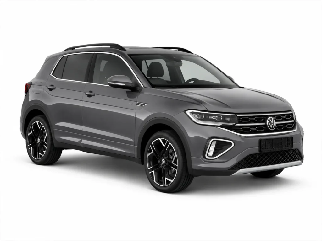 VW T-Cross R-Line in Grau – Frontansicht