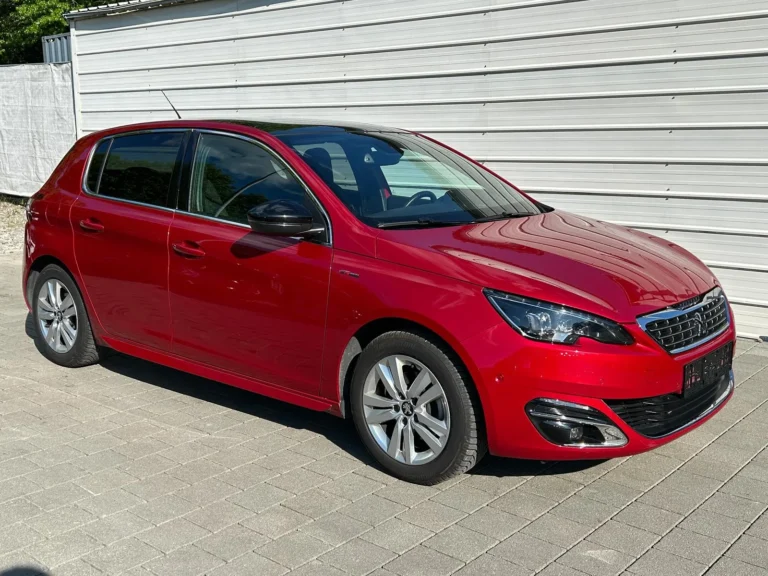 Peugeot 308 GT-Line 1.2l PureTech – Seitenansicht links