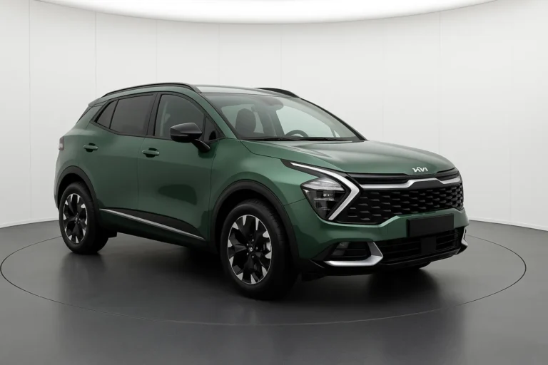 Kia Sportage GT-line im Showroom der Autofabrik Bodensee