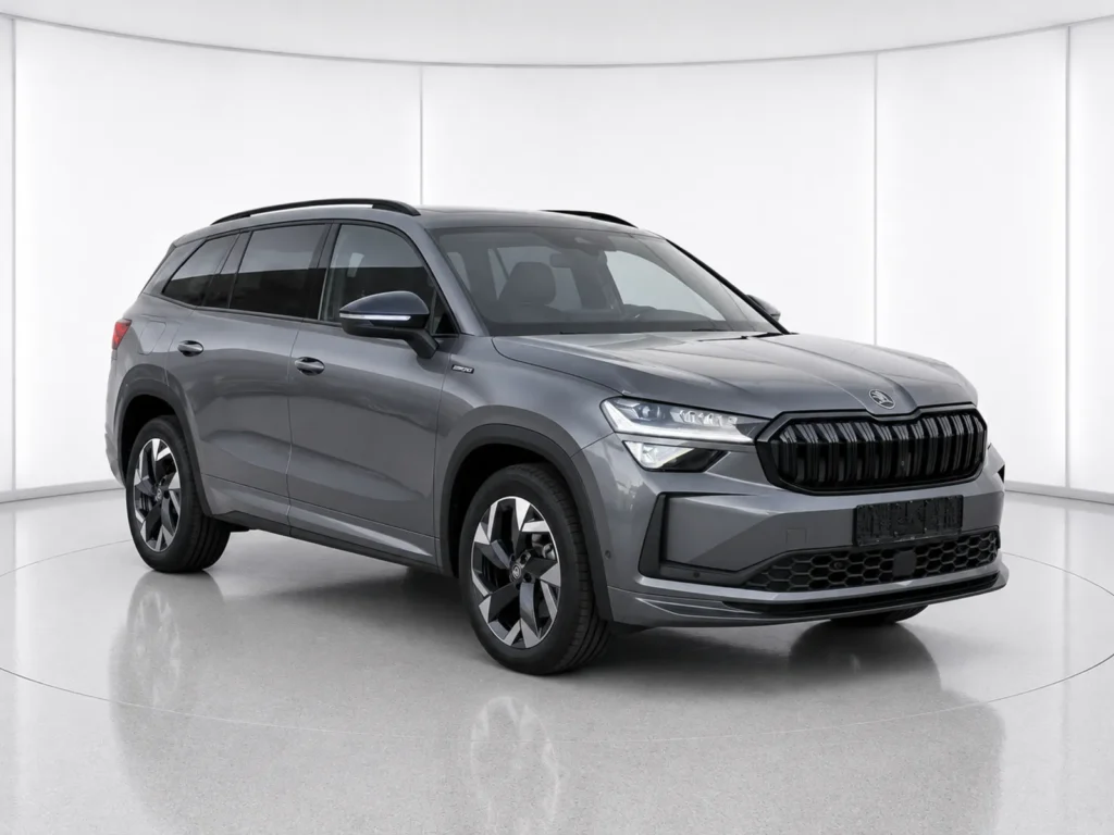 Skoda Kodiaq Sportline im Showroom der Autofabrik Bodensee