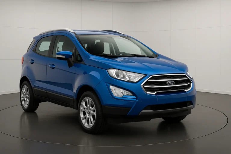 Ford Ecosport im Showroom (KI-generiertes Beispielbild)