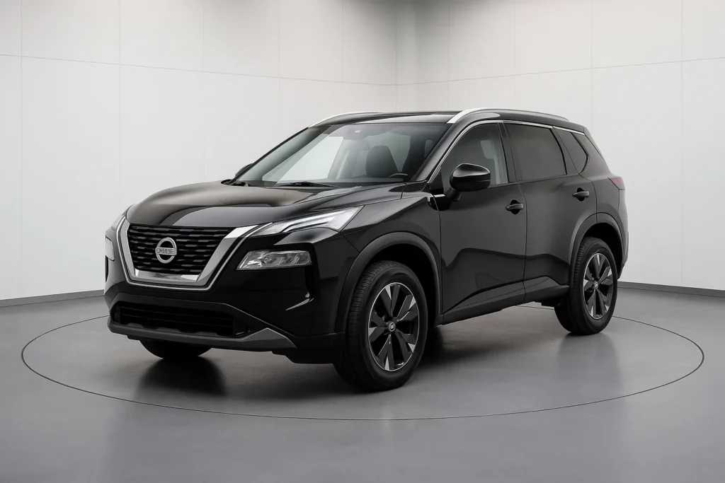 Nissan X-Trail N-Connecta 2026 im Showroom der Autofabrik Bodensee (KI-generiertes Beispielbild)