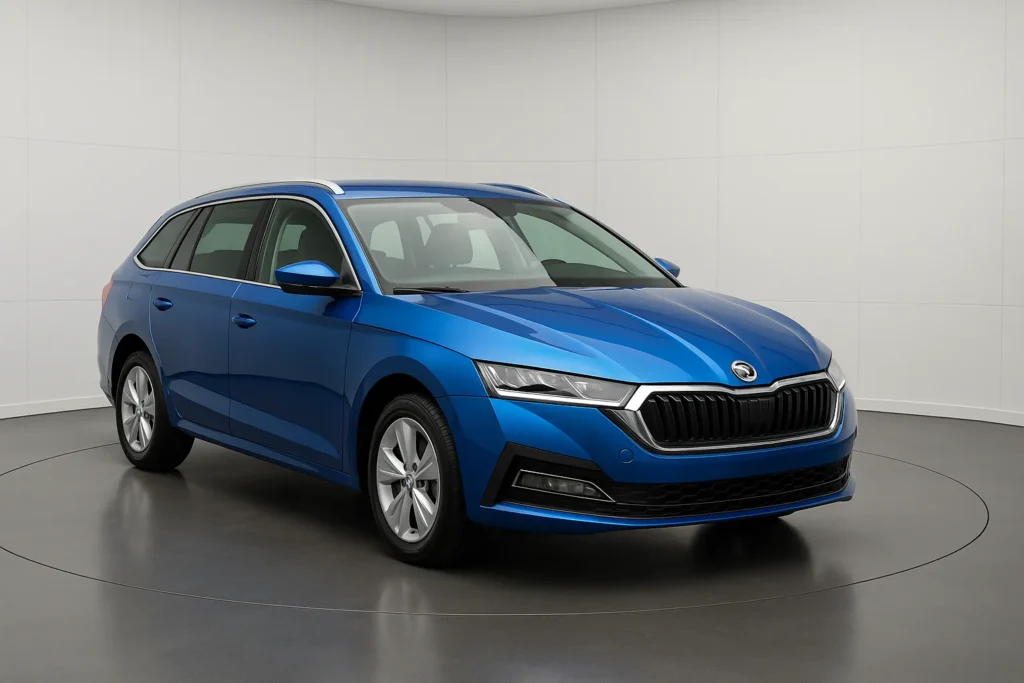 Skoda Octavia Kombi Selection 2026 im Showroom der Autofabrik Bodensee (KI-generiertes Beispielbild)