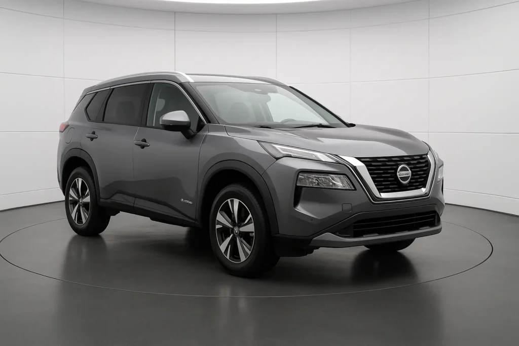 Nissan X-Trail N-Connecta 2026 im Showroom der Autofabrik Bodensee (KI-generiertes Beispielbild)