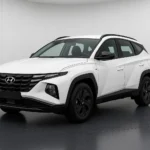 Hyundai TUCSON Black Line 2026 im Showroom der Autofabrik Bodensee (KI-generiertes Beispielbild)