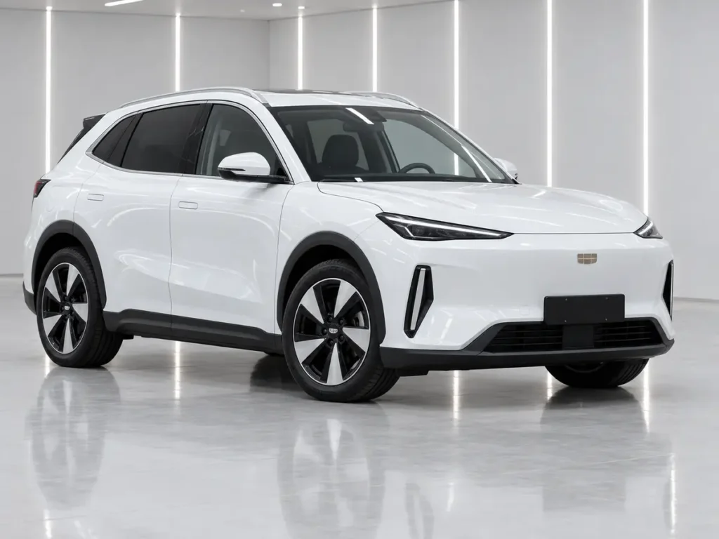 Geely E5 Pro+ 2026 guenstig im Showroom